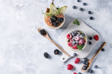 Chia puding pirinç lapası ile