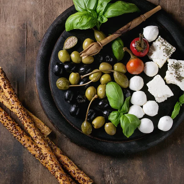 Akdeniz meze tabağı
