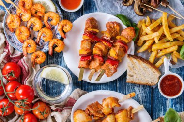 Barbekü yemek çeşitler