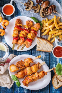 Barbekü yemek çeşitler