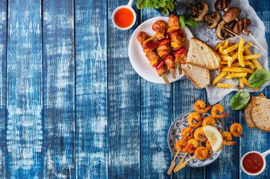 Barbekü yemek çeşitler