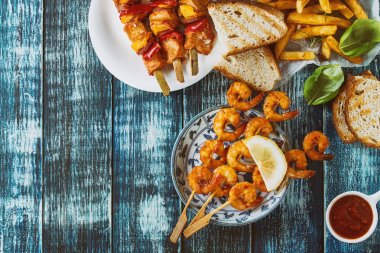 Barbekü yemek çeşitler