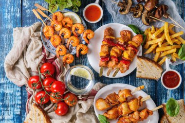 Barbekü yemek çeşitler