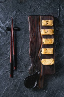 Japon haddelenmiş omlet Tamagoyaki