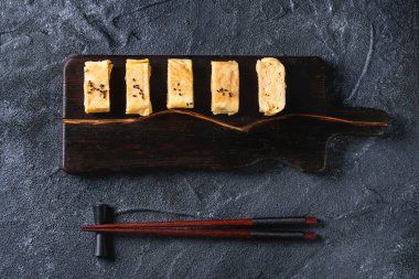 Japon haddelenmiş omlet Tamagoyaki