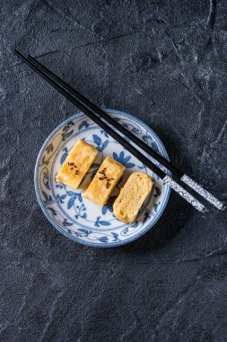 Japon haddelenmiş omlet Tamagoyaki