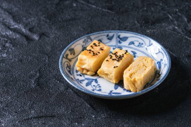 Japon haddelenmiş omlet Tamagoyaki