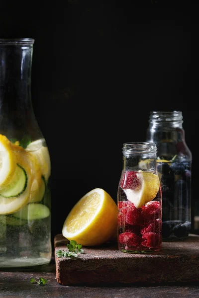 Citrus cucumber sassy water — Stock Photo, Image