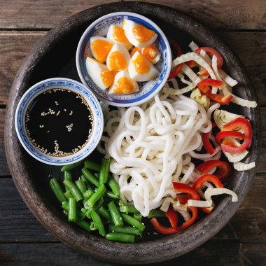 Stir fry için malzemeler