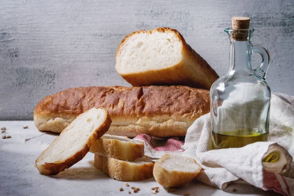 Σπιτική λευκό ψωμί ολικής αλέσεως — Φωτογραφία Αρχείου