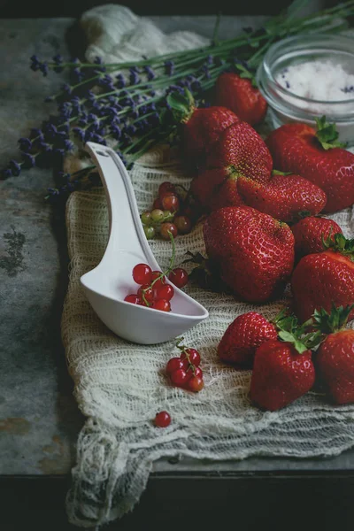Fresas para mermelada — Foto de Stock