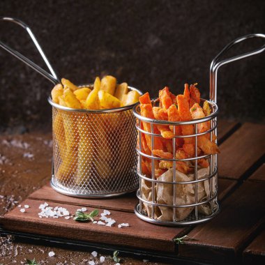Patates kızartması çeşitli