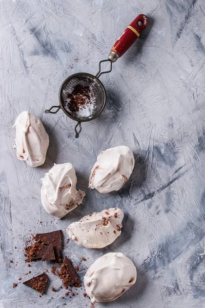 Meringue de cuisson au chocolat — Photo
