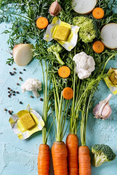 Vegetables for cooking soup — Stock Photo, Image