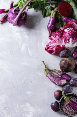 Mor sebze çeşitleri