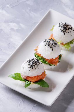 Pirinç suşi Burger