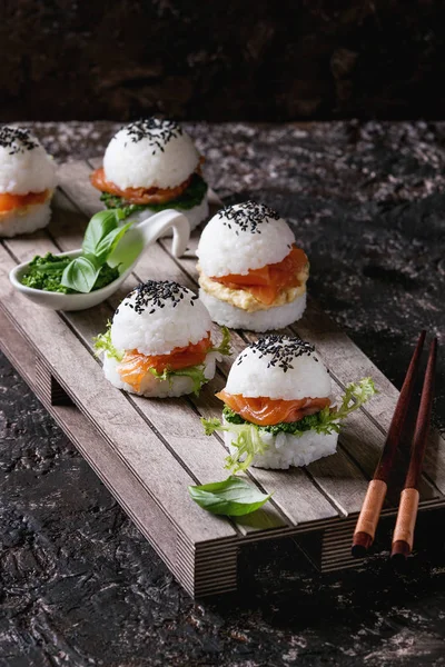 Pirinç suşi Burger