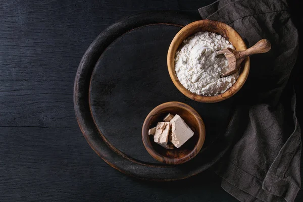 Sauerteig zum Brotbacken — Stockfoto