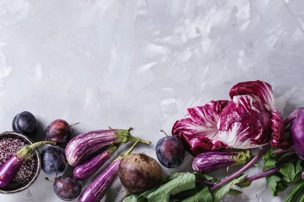 Surtido de verduras moradas —  Fotos de Stock