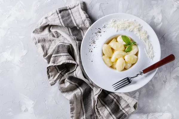 Romige aardappel gnocchi — Stockfoto