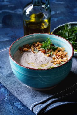 Mantar kremalı çorba.