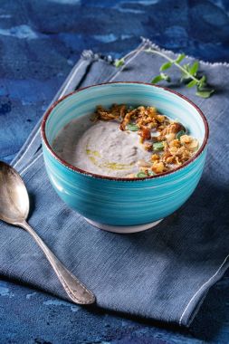 Mantar kremalı çorba.