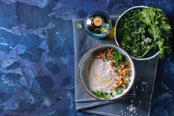 Mantar kremalı çorba.