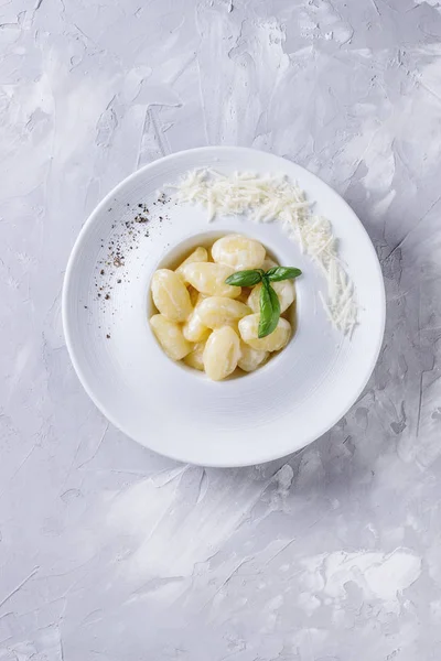 Creamy potato gnocchi — Stock Photo, Image