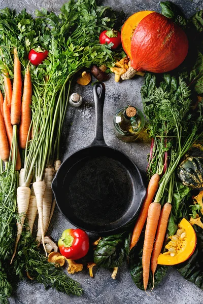 Variedad de hortalizas de otoño —  Fotos de Stock