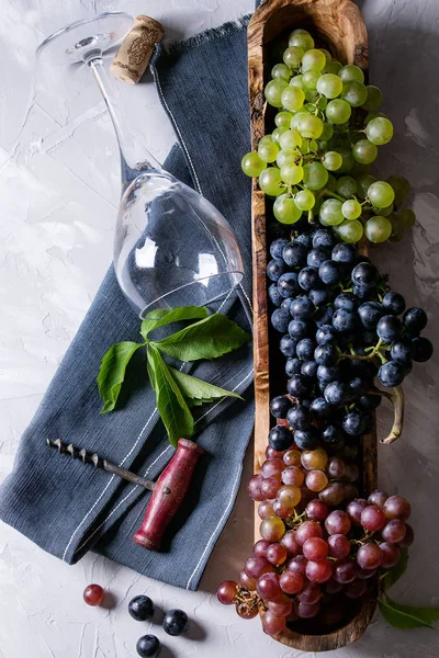Variety of grapes — Stock Photo, Image