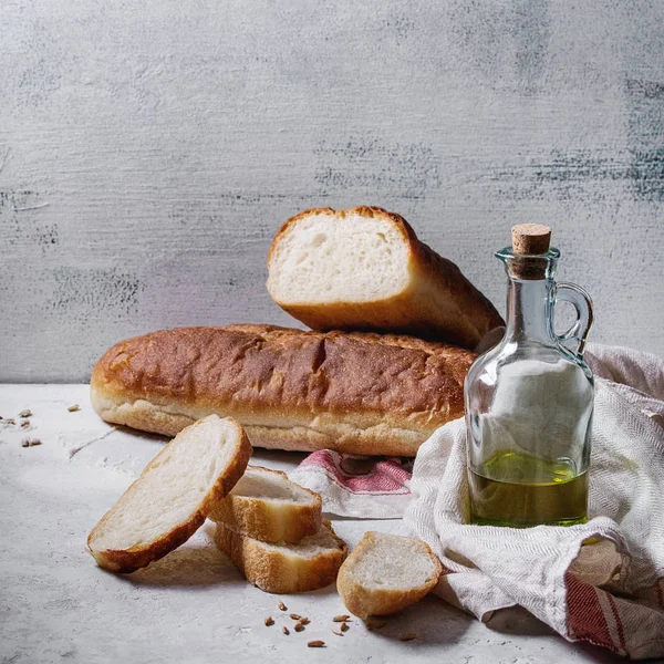 Pain de blé blanc maison — Photo