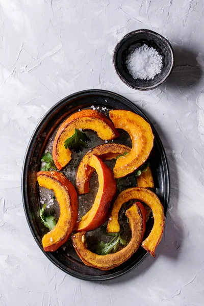 Kavrulmuş slised kabak