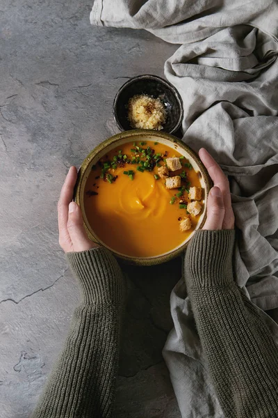 Kabak havuç çorbası