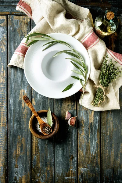 Mediterranean style table — Stock Photo, Image