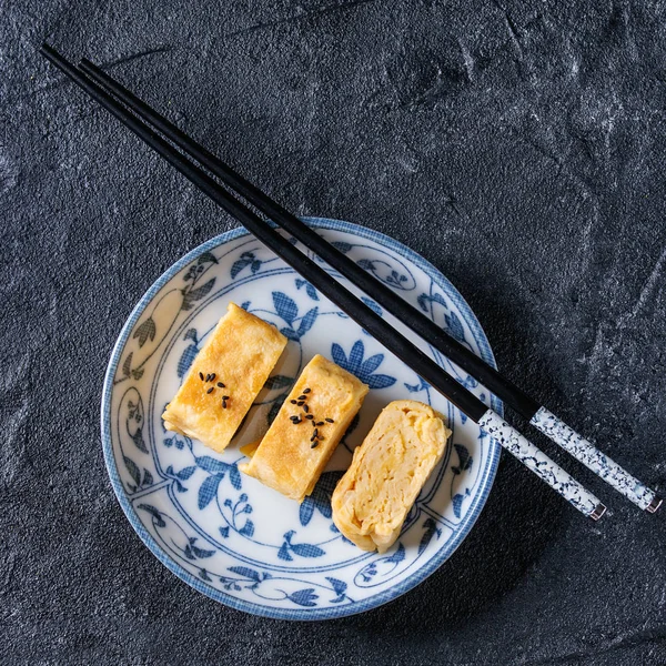 Japon haddelenmiş omlet Tamagoyaki