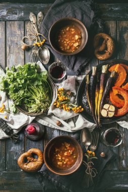 Tablo çorba kase ile ayarlama