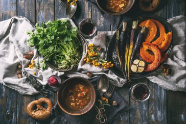 Tablo çorba kase ile ayarlama