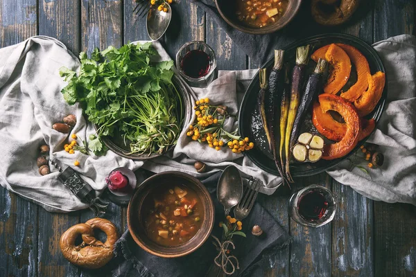 Tablo çorba kase ile ayarlama