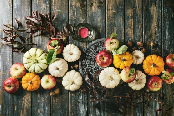 Vakantie tafel decoratie — Stockfoto