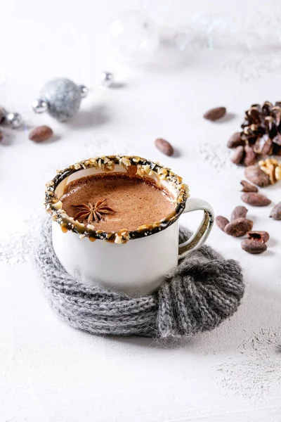 Cangkir cokelat panas — Stok Foto