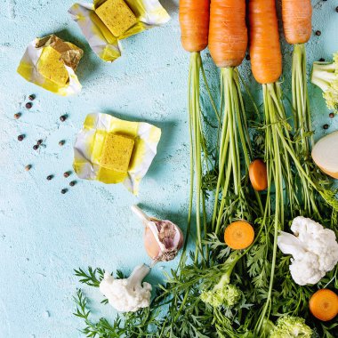 sebze çorbası yemek pişirmek için