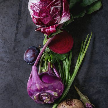 Mor sebze çeşitleri