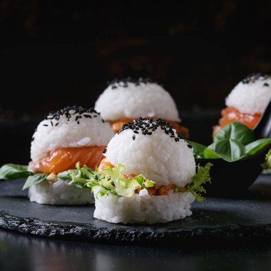 Pirinç suşi Burger