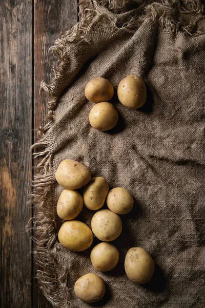 加工原料有机土豆 — 图库照片