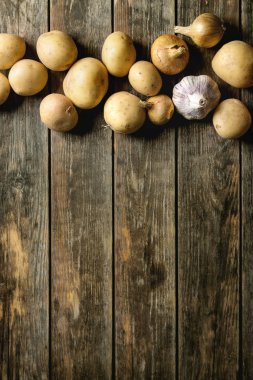 Ham organik patates ve soğan