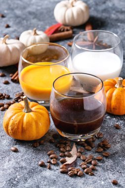 Sütlü balkabağı için malzemeler