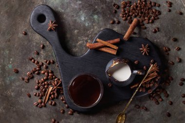 Latte için malzemeler