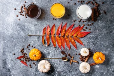 Sütlü balkabağı için malzemeler