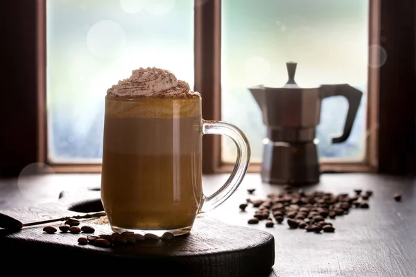Tök latte pohár — Stock Fotó