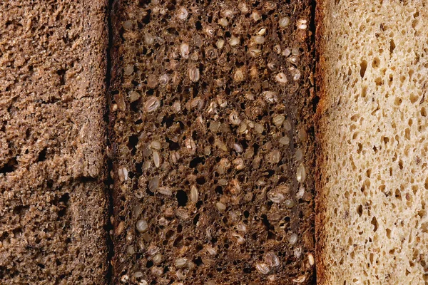 Vielfalt an Roggenbrot — Stockfoto